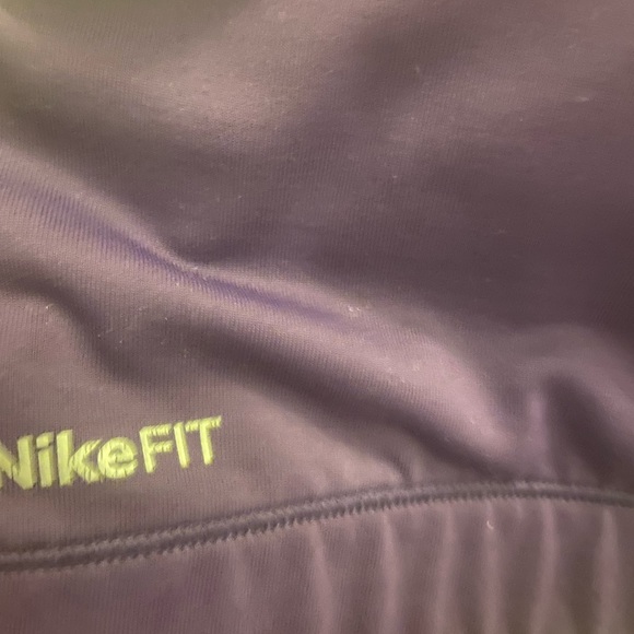 Nike Fit Sports Bra Lakers Eggplant and Gold xs - Picture 7 of 7